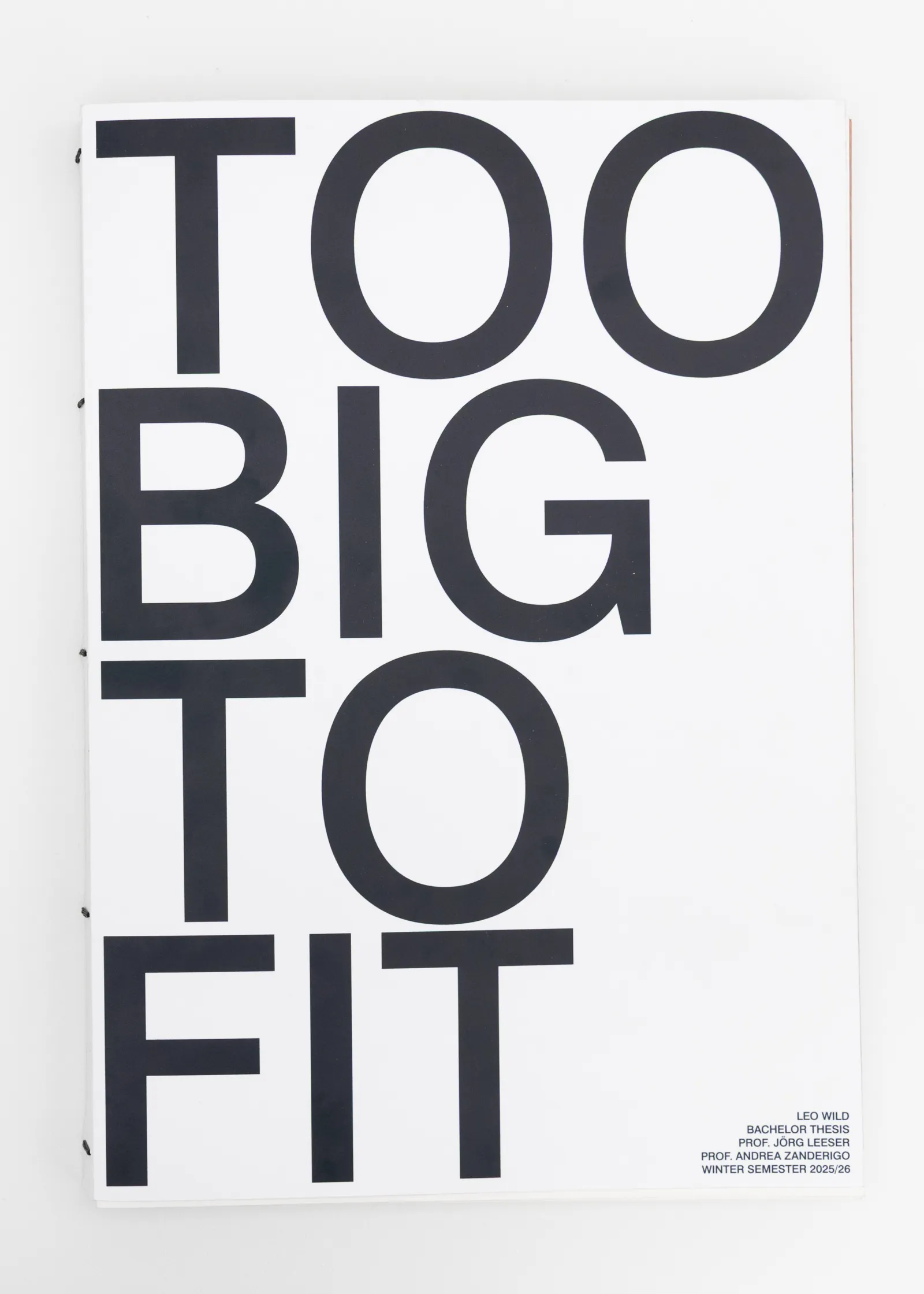 TOO BIG TO FIT gallery image